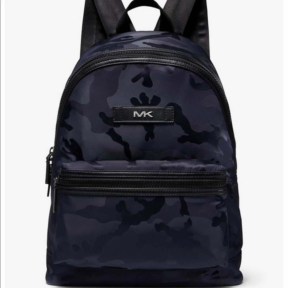 NWT MICHAEL KORS MENS Camouflage Nylon Jacquard